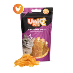 uniq pets maČji priboljŠki mimi 50 g – mehke piščančje rezine