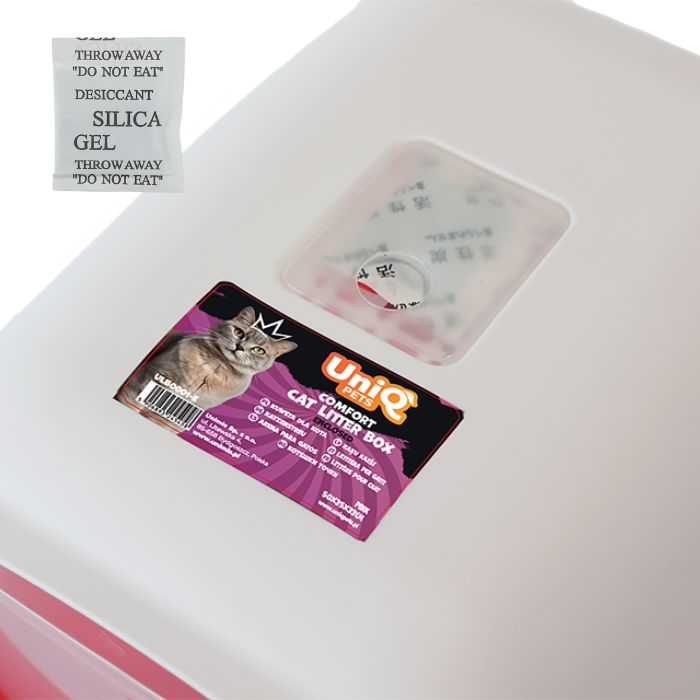 uniq pets zaprto maČje straniŠČe kittycabin comfort z lopatko, Črna – 50 × 35 × 33 cm uniq pets zaprto maČje straniŠČe kittycabin comfort z lopatko, Črna – 50 × 35 × 33 cm