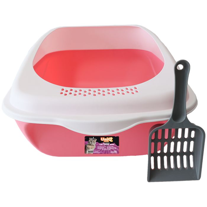 uniq pets odprto maČje straniŠČe purropen classic z lopatko, roza – 35 × 50 × 17 cm (kopija) uniq pets odprto maČje straniŠČe purropen classic z lopatko, roza – 35 × 50 × 17 cm (kopija)